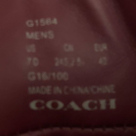 New COACH Shearling mens sneakers - Picture 10 of 12